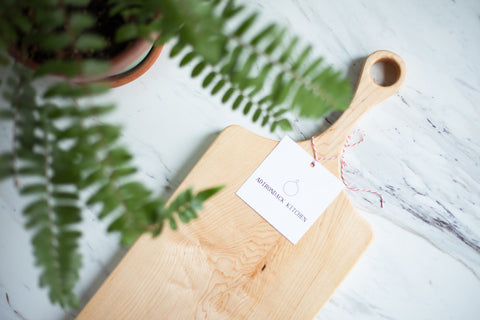 Classic Maple Cutting Board with Handle