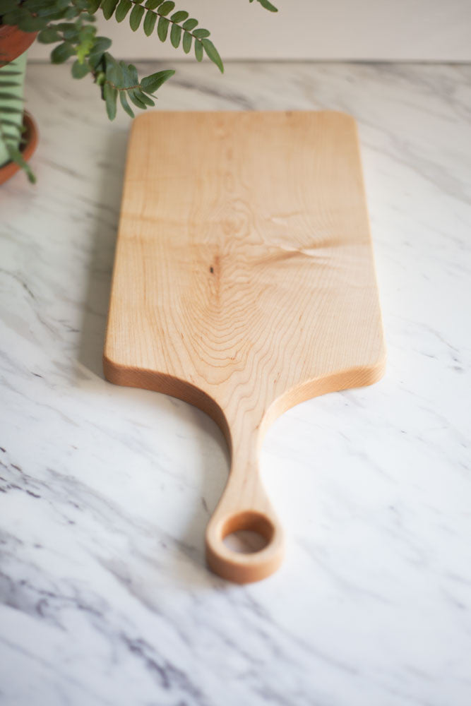 Solid One Piece Maple Cutting Boards Non Toxic Wood Cutting Board 