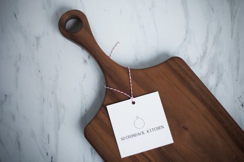 Classic Walnut Paddle Board - No Glue - Organic Finish