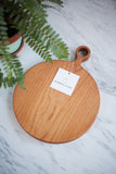 Round Cherry Wood Cutting Board
