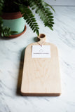 Maple Wood Cheese Board