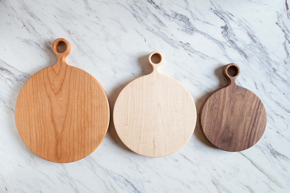 Small Handle Maple Cutting Board