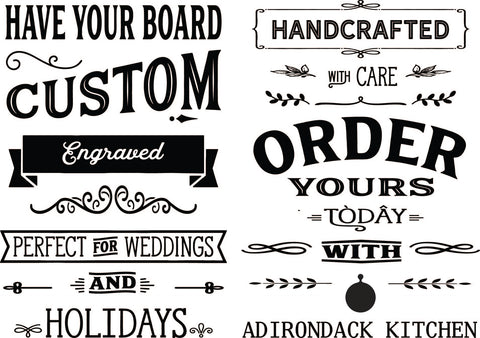 Custom Engraving