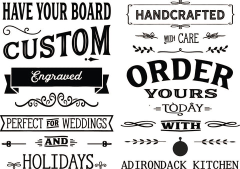 Custom Engraving - Wholesale